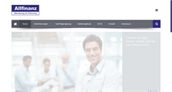 Desktop Screenshot of finanzhaus.ch